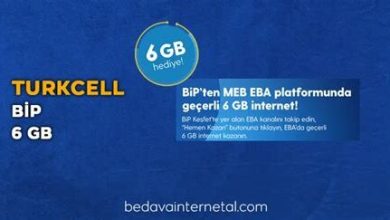 Turkcell Eba Bedava İnternet Paketleri